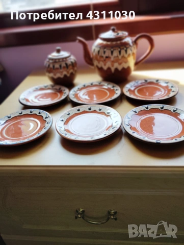 Керамични чинии, снимка 8 - Чинии - 54199938