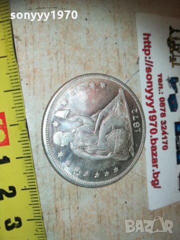 1872 dollar 2702212034, снимка 8 - Колекции - 31978150