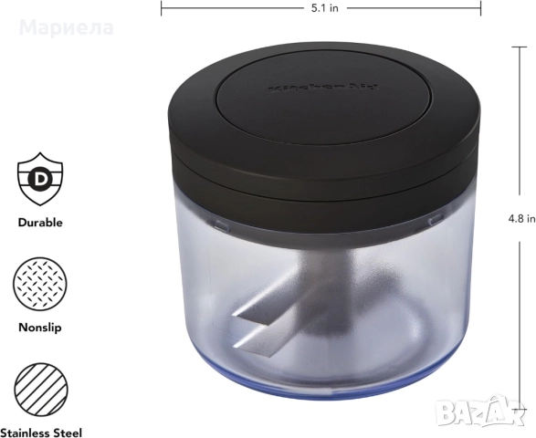 Ръчен чопър KitchenAid / Червен, снимка 4 - Други стоки за дома - 52720335