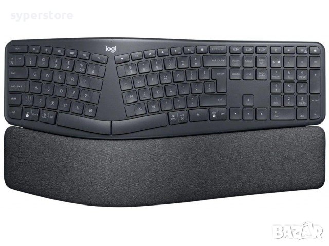 Клавиатура Безжична Logitech ERGO K860 US INTL 920-010108 Eргономична с мека подложка за китки