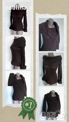 Четири различни броя / Дамски марков пуловер , снимка 15 - Блузи с дълъг ръкав и пуловери - 51614093