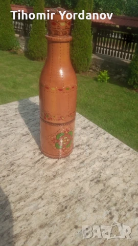 Дървена бутилка за ракия., снимка 11 - Антикварни и старинни предмети - 50787488