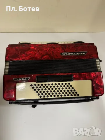 Рядък акордеон Weltmeister Stella  72 баса, снимка 4 - Акордеони - 48371118