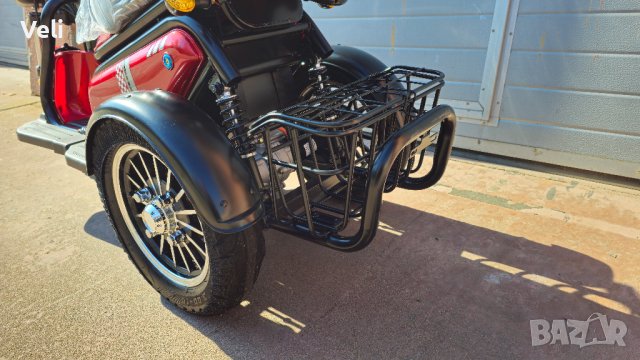 Триколка електрическа двуместен нов модел 1500W, снимка 2 - Мотоциклети и мототехника - 44335001