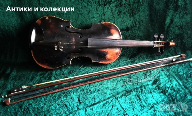 Стара цигулка от 1809г, снимка 9 - Антикварни и старинни предмети - 51261990