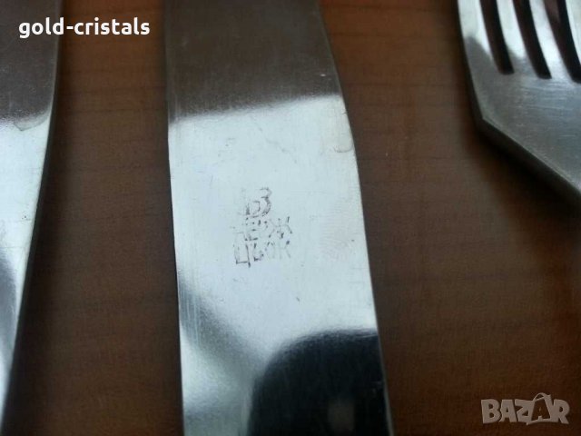 Руски прибори за хранене вилици и ножове, снимка 4 - Антикварни и старинни предмети - 31236957
