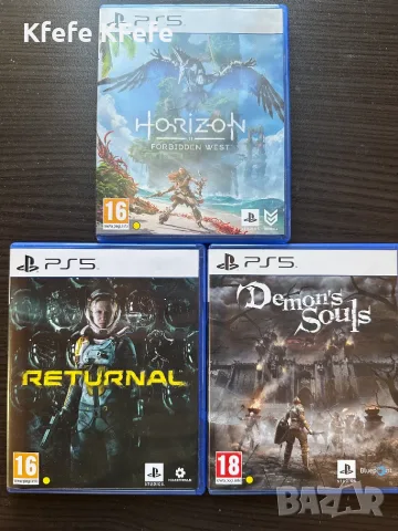 PS5 Demon's Souls, Returnal, Horizon Forbidden West