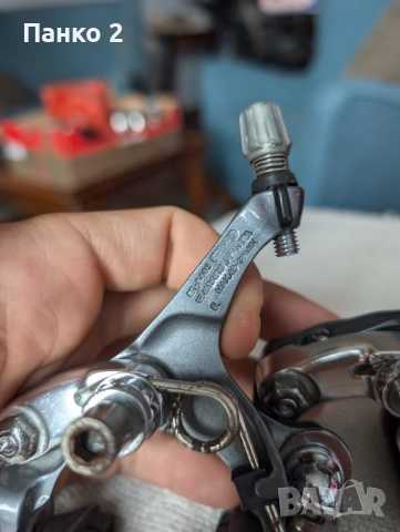 Ретро Шосейни Челюсти Shimano 600 Tricolore, снимка 4 - Части за велосипеди - 52153168