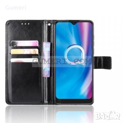 Alcatel 1SE (2020) Калъф тип тефтер , снимка 12 - Калъфи, кейсове - 31815541
