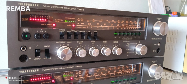 TELEFUNKEN TR 550 - 2бр., снимка 7 - Ресийвъри, усилватели, смесителни пултове - 53877193
