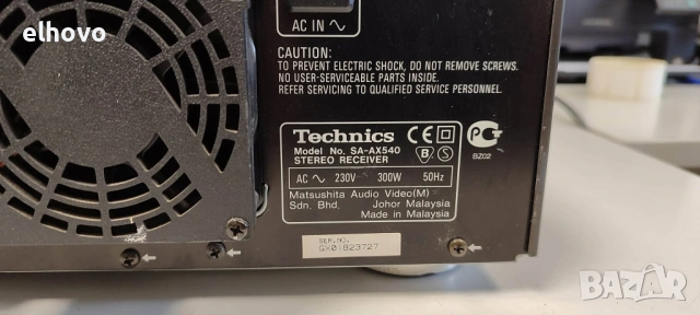 Ресивър Technics SA-AX540, снимка 7 - Ресийвъри, усилватели, смесителни пултове - 53380267