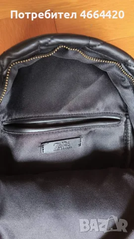 Раница с метална верижка ZARA, снимка 5 - Раници - 56104197