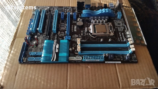 Дънна платка Asus P8H67 Socket LGA1155 CPU+FAN+RAM, снимка 5 - Дънни платки - 53138557