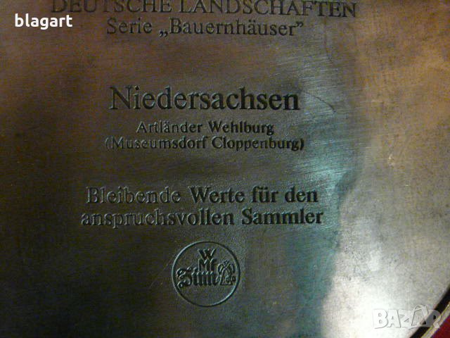 WMF - картина,барелеф-Германия, снимка 3 - Антикварни и старинни предмети - 33700120