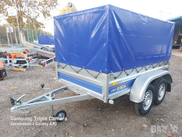 Туристическо ремарке VESTA LIGHT 23DA с брезент и шпригли H-120, снимка 9 - Ремаркета - 51921932