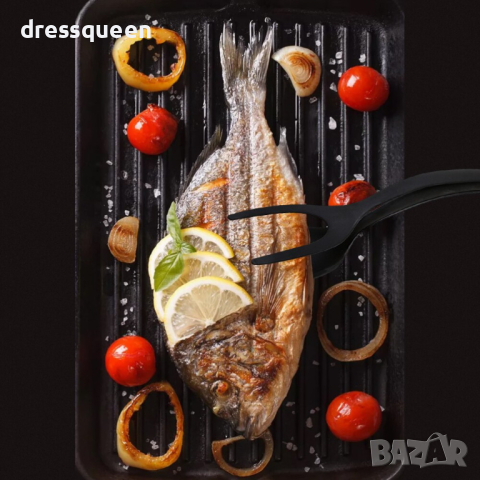 3348 Щипка - Шпатула за обръщане на месо яйца и други, снимка 2 - Други стоки за дома - 44572744