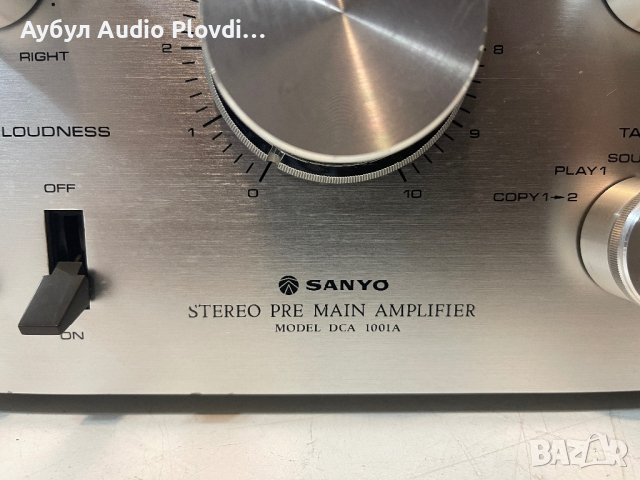 Sanyo DCA 1001 Solid State Stereo Pre Main Amplifier, снимка 6 - Ресийвъри, усилватели, смесителни пултове - 44751643