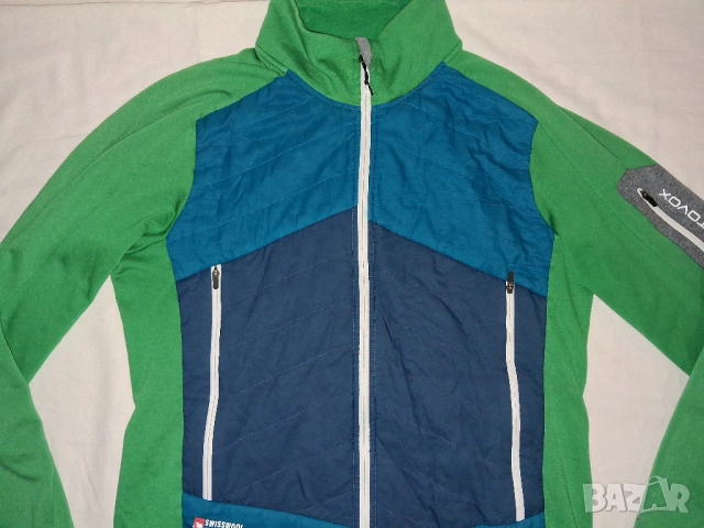 2 броя - Ortovox Swisswool Piz Roseg Jacket и Fleece Plus Hoody Tourensweater , снимка 2 - Спортна екипировка - 42576588