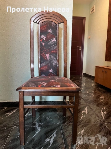 Дървени трапезни столове, снимка 2 - Столове - 53890878