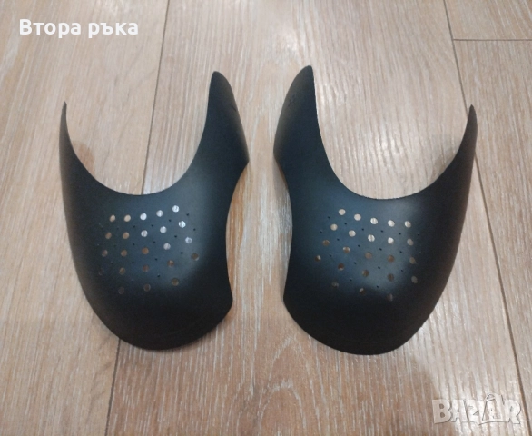 Протектори за маратонки, за пръсти, черни