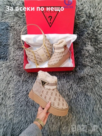 Guess Дамска Чанта Гес - Налични Различни Цветове Код SK587, снимка 3 - Чанти - 53092079