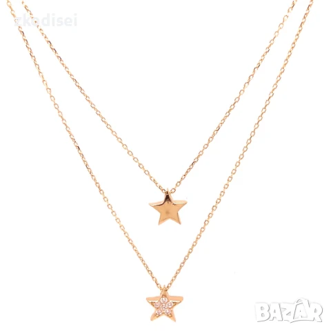 Златно колие 2,07гр. 46,0см. 14кр. проба:585 модел:32113-3, снимка 1