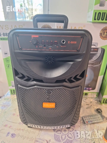 Нови bluetooth колони за караоке , снимка 2 - Bluetooth тонколони - 53044872