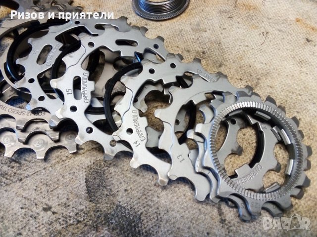 12 speed CAMPAGNOLO SUPER RECORD Касета, снимка 10 - Велосипеди - 38367774