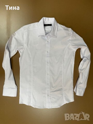 Елегантна бяла риза , снимка 1 - Ризи - 39082008