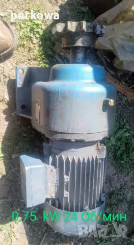 Шведски модул двигател с редуктор 24 оборота в минута, снимка 1