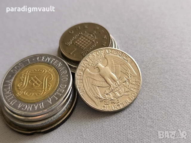 Монета - САЩ - 1/4 (четвърт) долар | 1987г.