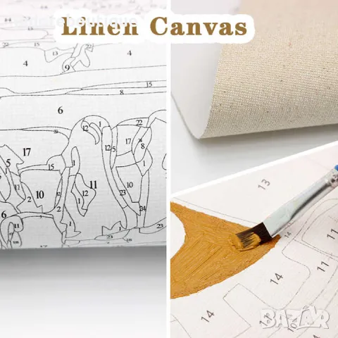 Картина рисуване по номера, снимка 2 - Картини - 47422731