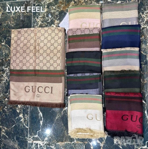 Дамски Шалове ⚜️ Gucci , снимка 2 - Шалове - 52977050