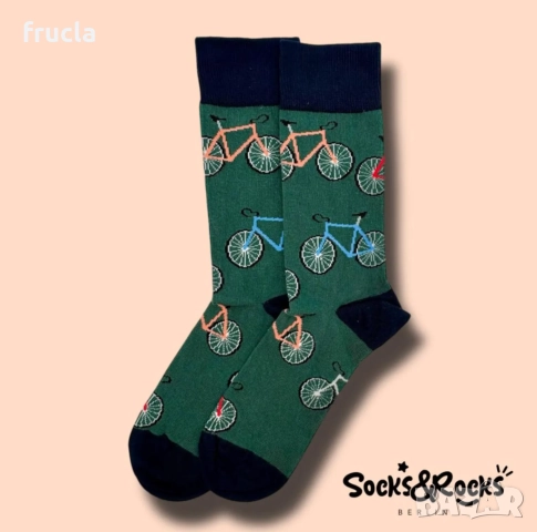 Арт Чорапи Велосипеди, снимка 2 - Мъжки чорапи - 52469224