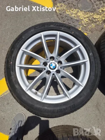 Джанти с нови гуми BMW 18" 5x120 , снимка 3 - Гуми и джанти - 55710128
