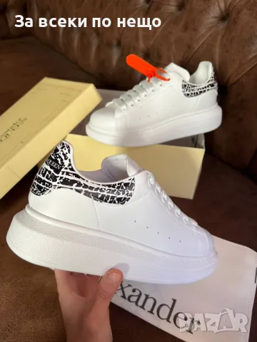 Alexander McQueen Дамски Кецове👟Дамски Маратонки Александър Макуин👟Дамски Спортни Обувки Код D1621, снимка 5 - Маратонки - 48711682