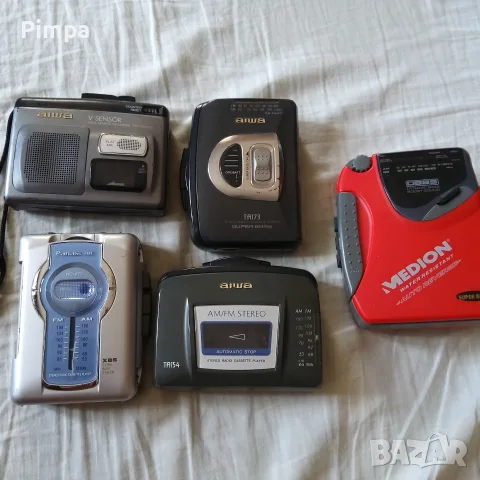 Aiwa-ta154,ta173,tp-vs520,Panasonic rq-v77,Medion walkman уокмен