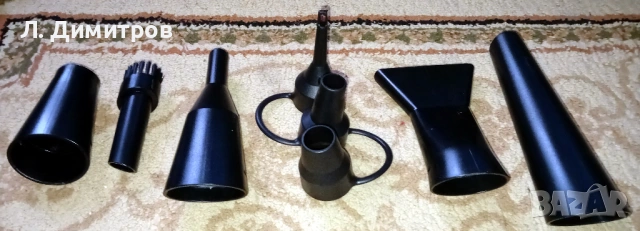 Електрически въздушен компресор с мощност - 600W с осем вида накрайници., снимка 4 - Компресори - 53065517