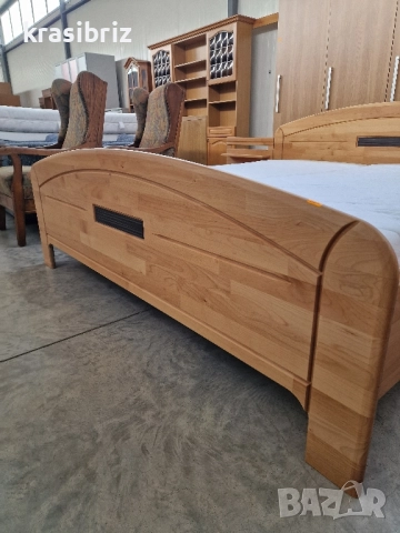 К-т Масивна Спалня-180/200см..с Нощни Шкафчета и Скрин -внос от Германия!, снимка 3 - Спални и легла - 52165978