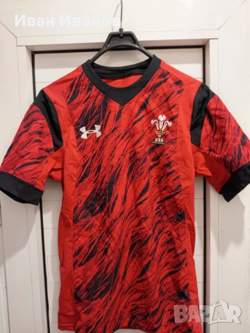 Оригинална ръгби фланелка на Уелс - under armour