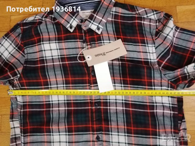 Риза Том Тейлър с етикет , снимка 6 - Ризи - 39113331