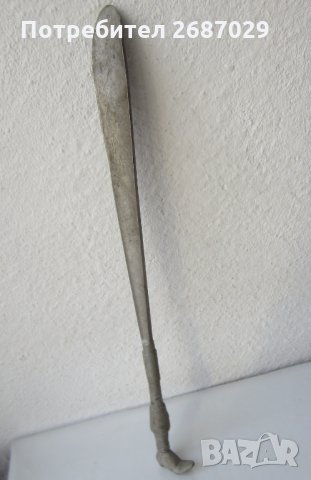 много стара обувалка 50 см дълга,метал, снимка 4 - Други ценни предмети - 31104194