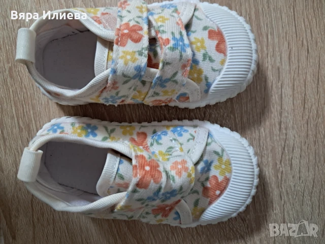 Детски обувки от плат за момиче 21, снимка 2 - Детски маратонки - 51408025