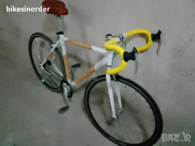 Бамбуков Органик Байк 28" фикси/сингъл , снимка 5 - Велосипеди - 54153358