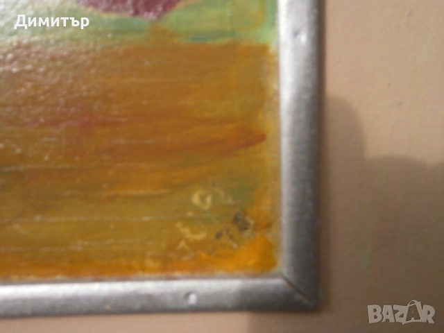 Натюрморт м.б. на фазер 43х52см., снимка 3 - Картини - 53936243