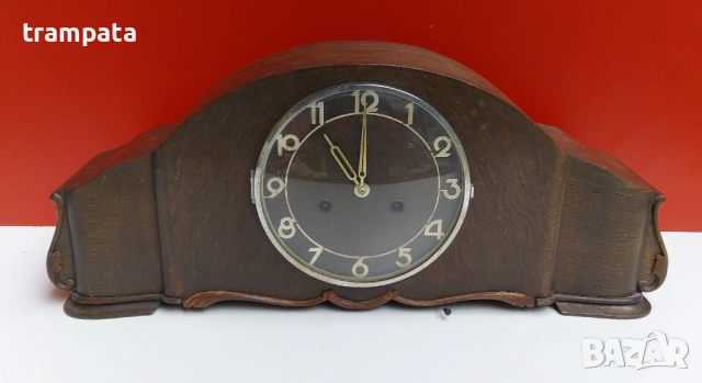 НАЙ ДОБРАТА ОФЕРТА Стар немски, настолен, каминен,механичен часовник  часовник 