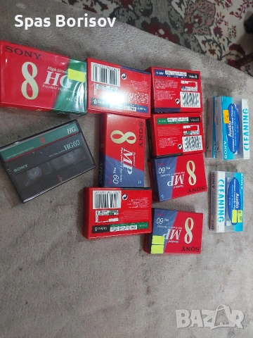 видео касети нови , снимка 4 - Аудио касети - 53257622