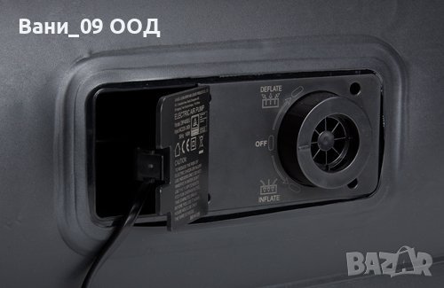 Луксозен надуваем матрак с вградена помпа, снимка 4 - Надуваеми легла - 42215863