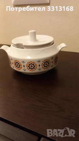 Порцеланова захарница , снимка 3 - Сервизи - 52098958