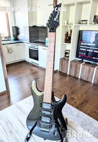 Ibanez S470 Black Pearl, 1998, Japan, снимка 3 - Китари - 56514819